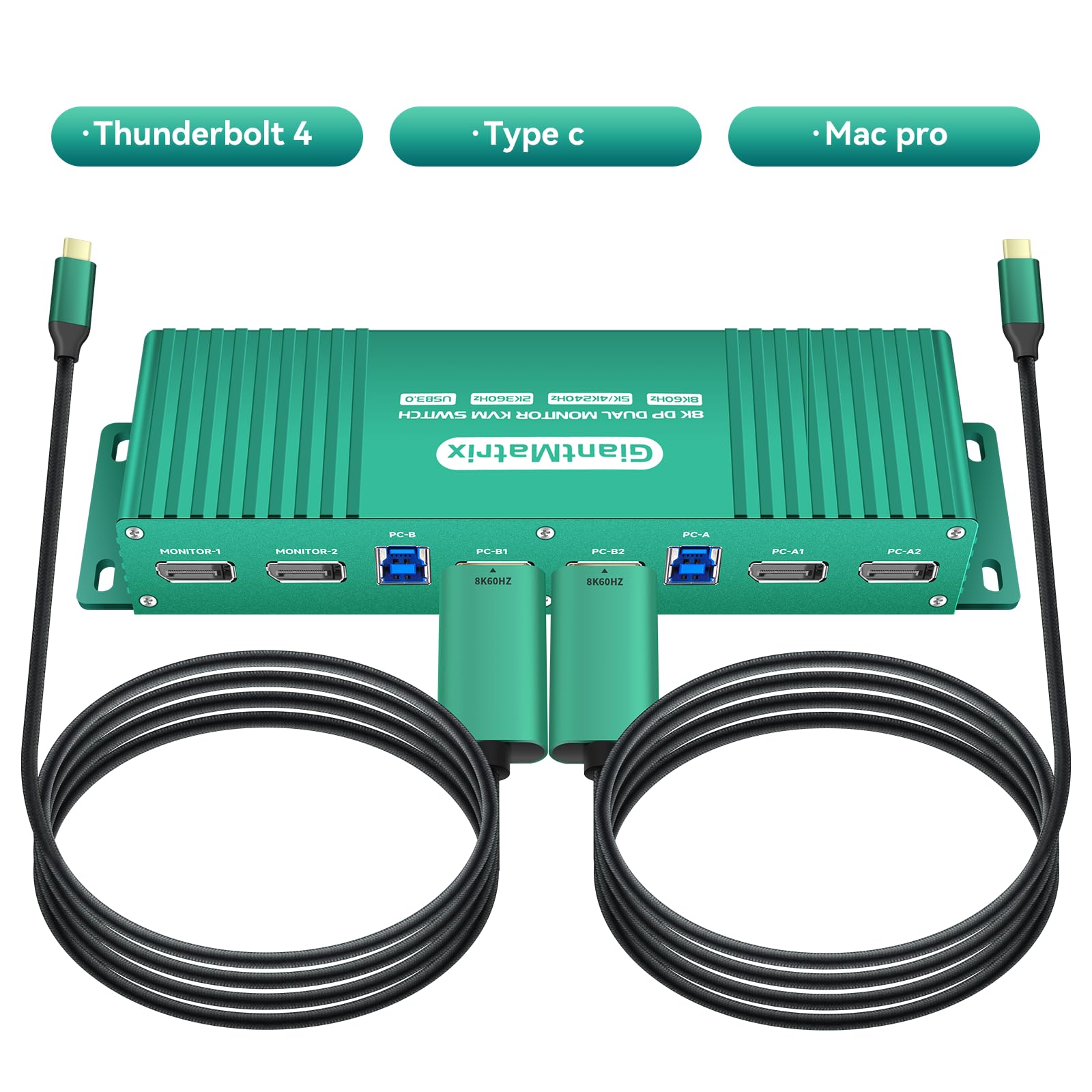 2ポートDP KVM スイッチ ディアルディスプレイ 多用途ポート p2dd46a2-kvm-switch.b.eg.jpg
